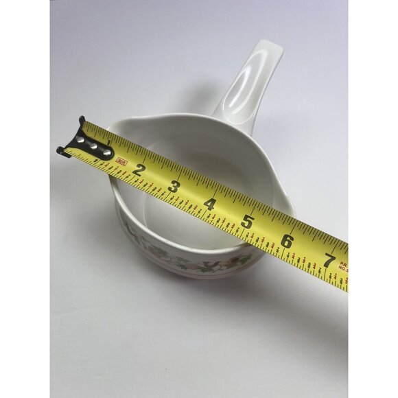 Homecoming by Noritake China Gravy Boat Birds Fruit Border Autumn Double Pour - Picture 6 of 7